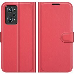 Mobigear Classic Realme GT Neo 3T Lompakkokotelo + Setelitasku - Punainen