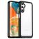 Mobigear Crystal Samsung Galaxy A14 Fodral Hårdplast Skal - Transparent / Svart