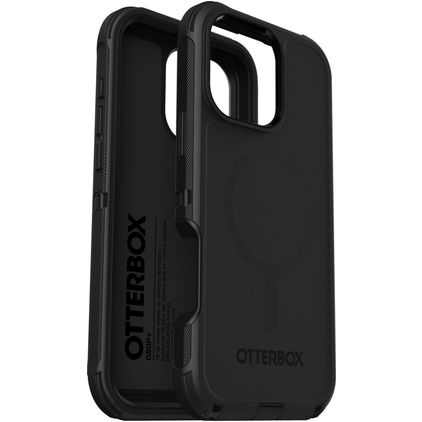 OtterBox Defender iPhone 16 Pro Max MagSafe Fodral Hårdplast Skal Stötsäkert - Svart