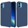 Mobigear Rubber Touch iPhone 11 Silicone Back cover - Navy Blue