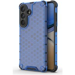 Mobigear Honeycomb Samsung Galaxy S26 Plus Funda Plástico rígido Carcasa Antigolpes - Azul