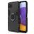 Mobigear Armor Ring Samsung Galaxy A22 5G Funda Plástico rígido Carcasa Antigolpes con anillo - Negro