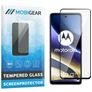 Mobigear Premium Motorola Moto G51 5G Glas Skærmbeskytter - Case Friendly - Sort