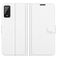 Mobigear Classic Wiko Power U20 Funda tipo libro Cartera - Blanco