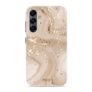 MIO Samsung Galaxy A16 MagSafe Funda Plástico rígido Carcasa - Gold Marble
