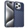 Mobigear Groove iPhone 16 Pro Flexibilní TPU Zadní kryt - Modrá