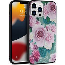 Mobigear Flowers iPhone 14 Plus Fodral Hårdplast Skal - Model 1