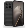 Mobigear Bumpy Xiaomi 15T Flexible TPU Back cover - Black