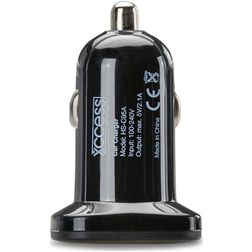 Xccess Single USB Autonabíječka 2,1A - Černá