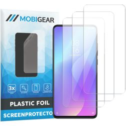 Mobigear Xiaomi Mi 9T Skærmbeskytter Folie - Case Friendly (3-pak)