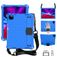 Mobigear Ruggedized iPad 10 (2022) Espuma EVA Capa traseira + Suporte para caneta stylus + Alça de ombro + Suporte - Azul