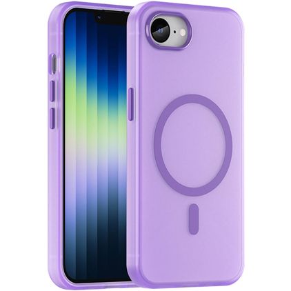 Mobigear Shockproof iPhone 17e MagSafe Fodral Hårdplast Skal - Lila