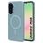 Mobiparts Slim Line Samsung Galaxy A56 MagSafe Funda Plástico rígido Carcasa - Sage Green