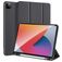Dux Ducis Domo iPad Pro 11 polegadas (2021) Capa livro + Suporte para caneta stylus - Preto