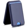 Mobigear Wallet Stand Portacarte - 3 carte - Compatibile con MagSafe - Blu