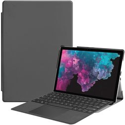 Mobigear Folio Microsoft Surface Pro 6 Cover a libro - Grigio
