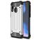 Mobigear Outdoor Samsung Galaxy A40 Tvrdý plast Zadní kryt odolný proti nárazům - Stříbrná