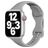 Mobigear Sport Slim Silicone Apple Watch Cinturino Chiusura a perno - 49/46/45/44 mm - Grigio