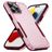 Mobigear Heavy Armor iPhone 16 Pro Max Hard Case Back cover Shockproof - Pink