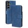 Mobiparts Classic Wallet Samsung Galaxy S24 FE Lompakkokotelo + Setelitasku - Sininen