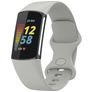 Mobigear Sport Dual Silikon Fitbit Charge 5 Řemínek Kolíčkové zapínání - Šedá