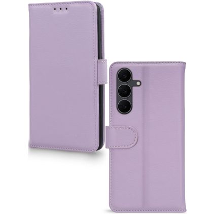 Mobilize Premium Gelly Samsung Galaxy S25 FE Funda tipo libro Cartera - Morado