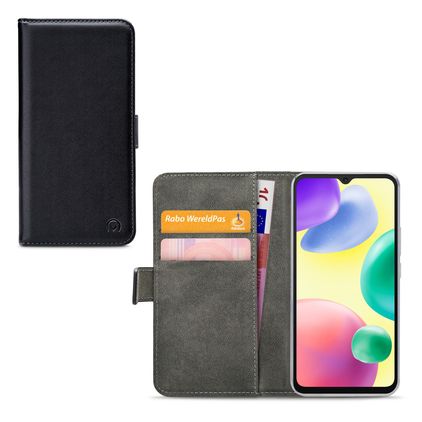 Mobilize Classic Gelly Wallet Xiaomi Redmi 10A Knížkové pouzdro Peněženka - Černá