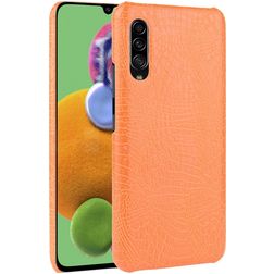 Mobigear Croco Samsung Galaxy A90 Hardcase Back cover - Arancione