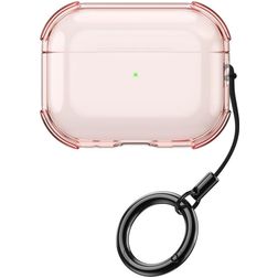 Mobigear Crystal Clip Etui Elastyczne TPU do Apple AirPods Pro 3 - Różowy