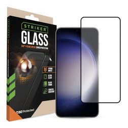 Striker Xtreme Impact Samsung Galaxy S23 Vidro temperado Película de ecrã - Compatível com capas