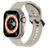 Mobigear Ripple Silicone Apple Watch Cinturino Fibbia ad ardiglione - 49/46/45/44 mm - Galassia