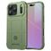 Mobigear Rugged Shield iPhone 18 Pro TPU flexible Carcasa Antigolpes - Verde