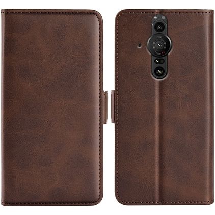 Mobigear Slim Magnet Sony Xperia Pro-I Wallet case - Brown
