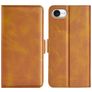 Mobigear Slim Magnet iPhone 17e Funda tipo libro Cartera - Coñac