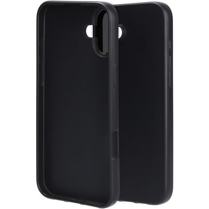 Mobiparts Classic iPhone 16 Plus Flexible TPU Back cover - Black