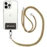 Mobigear Lanyard Universel justerbar mobilsnor - Taupe