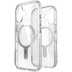 Speck Presidio Perfect Clear Grip Transparente iPhone 17 MagSafe Plástico rígido Capa traseira Antichoque - ClickLock