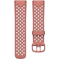 Mobigear Sport Plus Buckle Silikon Fitbit Charge 5 Armband Spänne - Rosa
