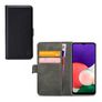 Mobilize Classic Gelly Wallet Samsung Galaxy A22 5G Capa livro Carteira - Preto