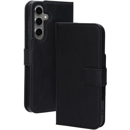 Mobiparts Classic Wallet Samsung Galaxy S24 FE Capa livro Carteira - Preto