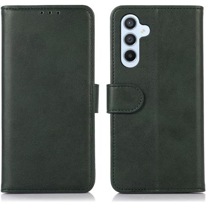 Mobigear Wallet Samsung Galaxy A57 Plånboksfodral med sedelfack - Grön