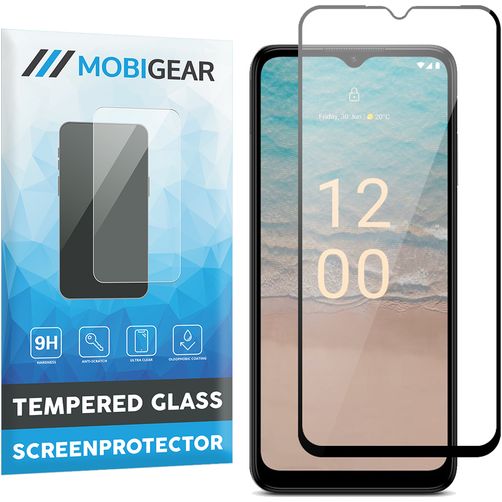 Mobigear Premium Nokia G22 Vetro Protezione schermo - Compatibile con le cover - Nero