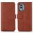 Mobigear Wallet Nokia X30 Lompakkokotelo + Setelitasku - Ruskea