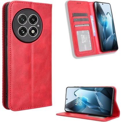 Mobigear Sensation OnePlus 13 Cover a libro portafoglio - Rosso