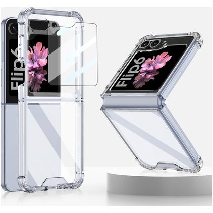 Mobigear Crystal Trasparente Samsung Galaxy Z Flip 7 FE Hardcase Back cover - Trasparente