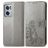 Mobigear Clover OnePlus Nord CE 2 Lompakkokotelo + Setelitasku - Harmaa