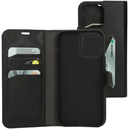 Mobiparts Classic Wallet iPhone 14 Pro Max Capa livro Carteira - Preto