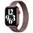 Mobigear Slim Loop Milanorem Apple Watch Urrem Magnetlås - 49/46/45/44 mm - Brun