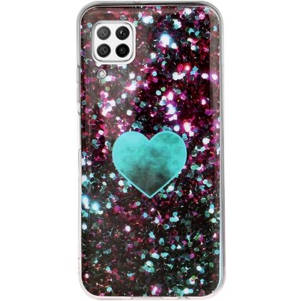 Mobigear Design Huawei P40 Lite Flexibilní TPU Zadní kryt - Green Love