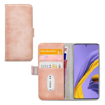 Mobilize Elite Gelly Samsung Galaxy A71 Plånboksfodral - Soft Pink